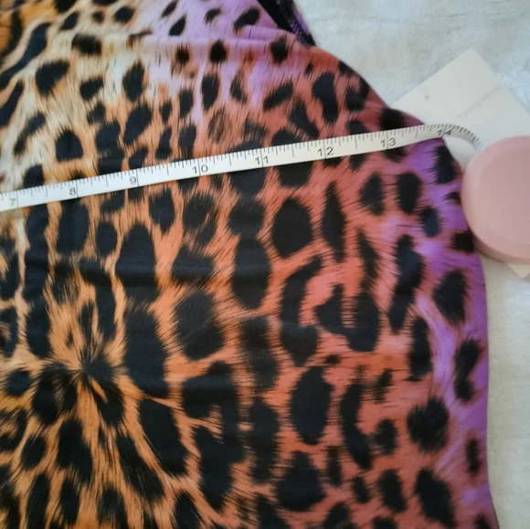 NWT Leopard Print Mini Dress - Picture 5 of 7
